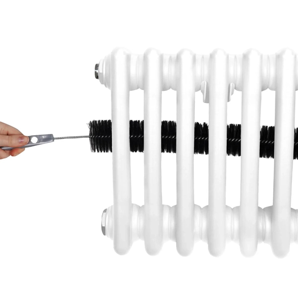 Termosifone Radiatore a 3 colonne per riscaldamento centralizzato verticale Bianco 180x38cm