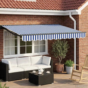 Cornice per Tenda Manuale con LED 3,5 x 2 m 3420762
