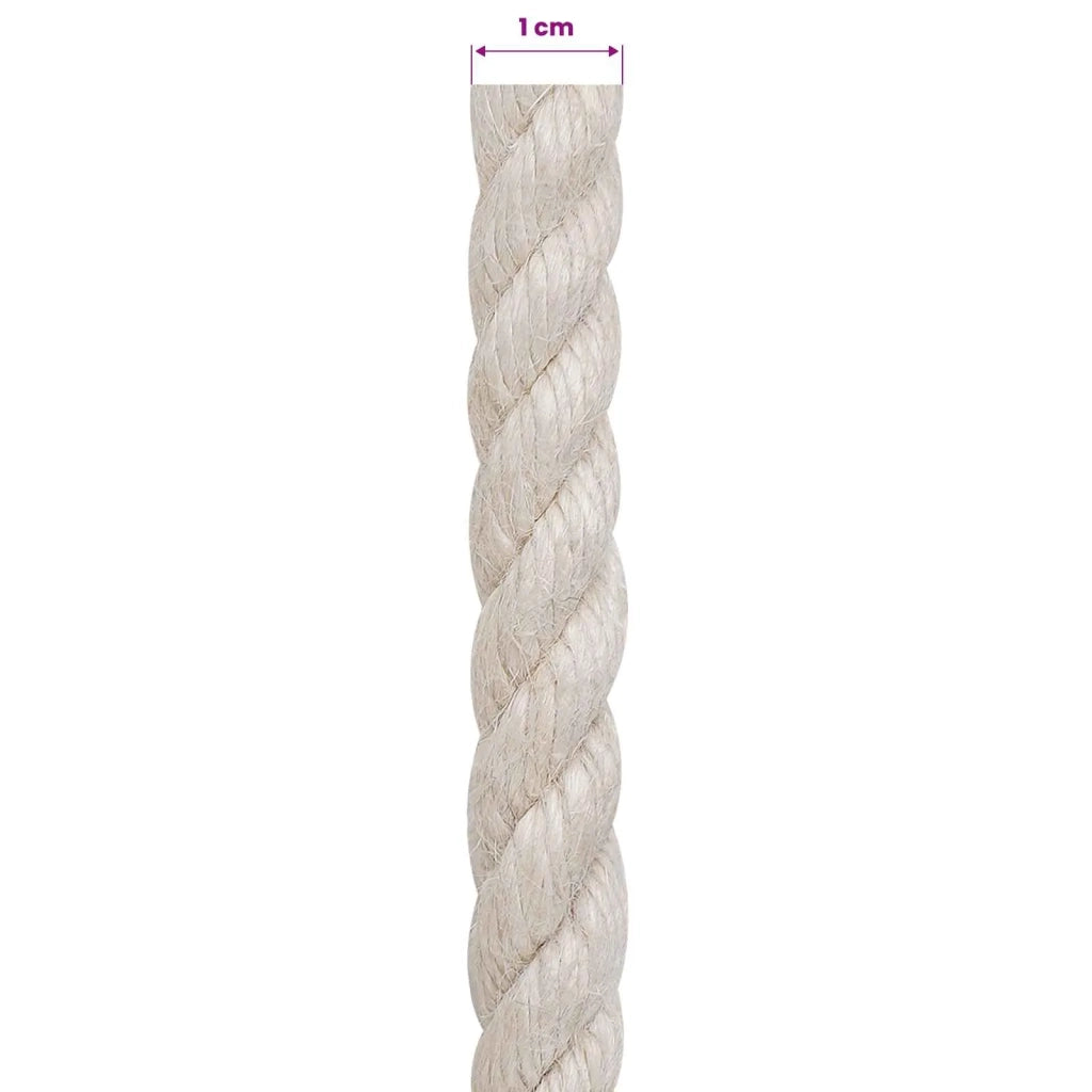 Corda di Juta 10 mm Bianco 100% juta Tossa 42011663