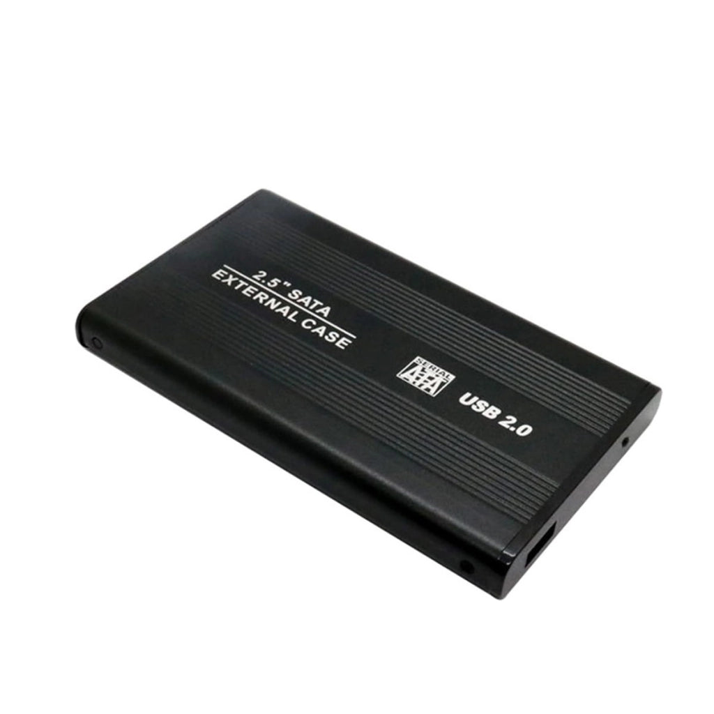 CASE BOX ESTERNO PER HARDISK HARD DISK ALLUMINIO HD 2.5" SATA USB 2.0 HDD LE-105