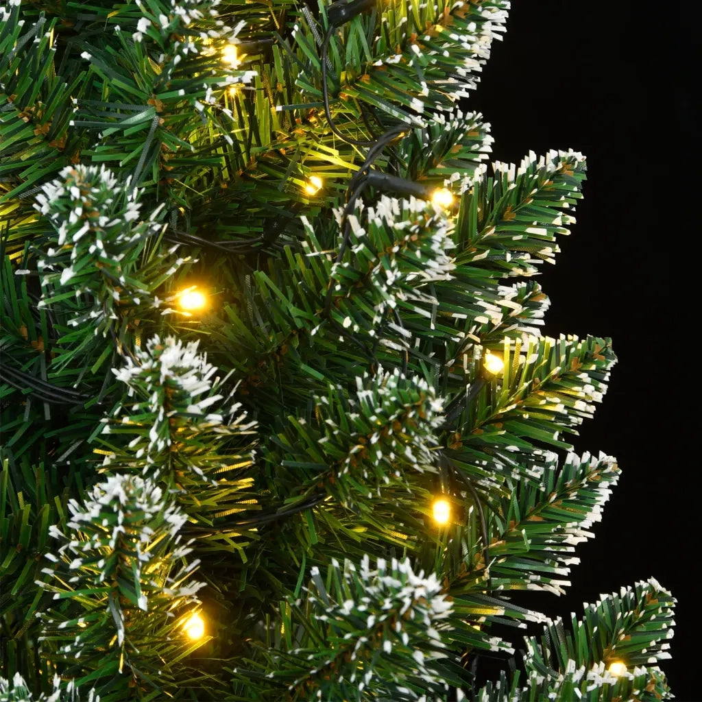 Albero di Natale | Decorazioni natalizie Artificiale Sottile con 150 LED 150 cm