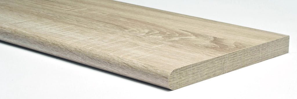 MENSOLA MURALE STONDATA Col. Rovere sonoma cm. 60x20x1,8