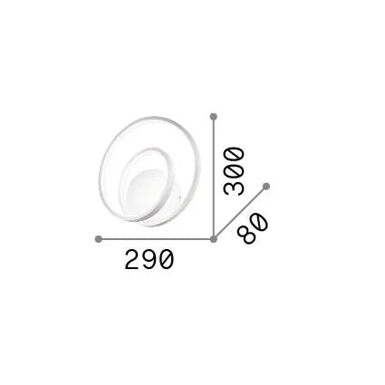 Lampada Oz Ottone LED 26W Luce Calda 3000K Ideal Lux