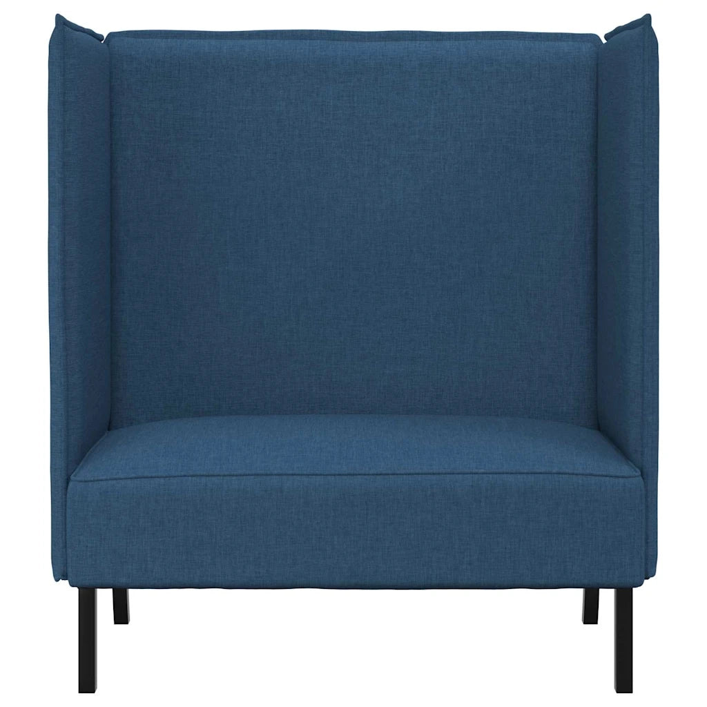 Divano | Divano da soggiorno | Sofa alto 101cm Blu Tessuto