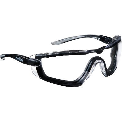 OCCHIALE SICUREZZA COBRA BOLLE - PC LENTE TRASPARENTE- 2 pezzi