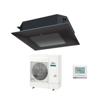 Condizionatore a Cassetta Fujitsu KR Eco Circular Flow Black 54000 Btu AUXG54KRLB Monofase R-32 Wi-Fi Optional con Griglia e Filocomando