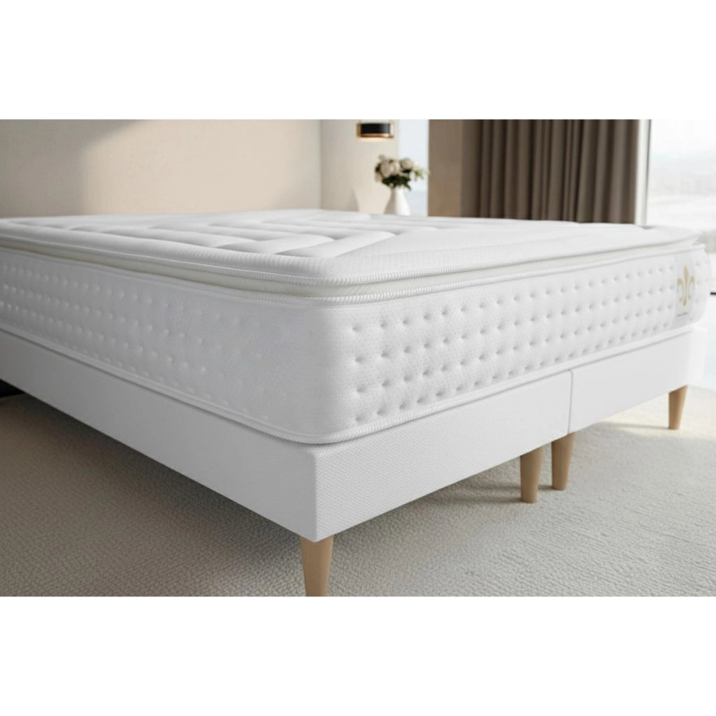 Set materasso e base 160x200 cm - Vingt-Quatre PLUS