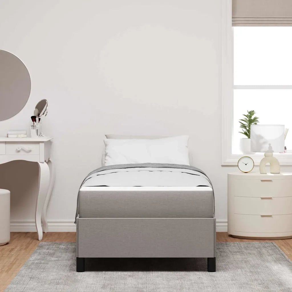Letto a molle con materasso Talpa 90 x 190 cm Tessuto