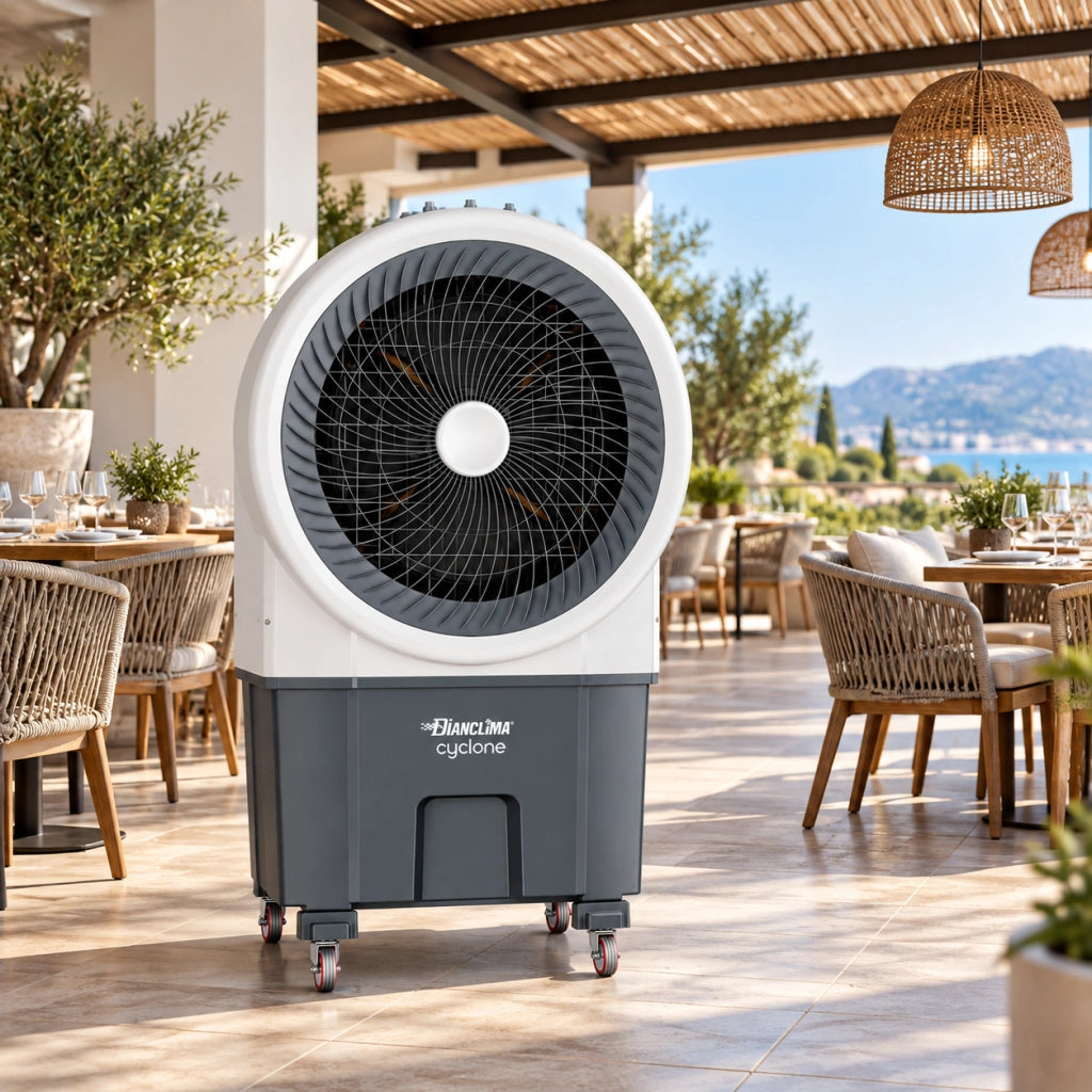 Raffrescatore Evaporativo Dianclima Cyclone 70 Litri 210W 8000 m3h