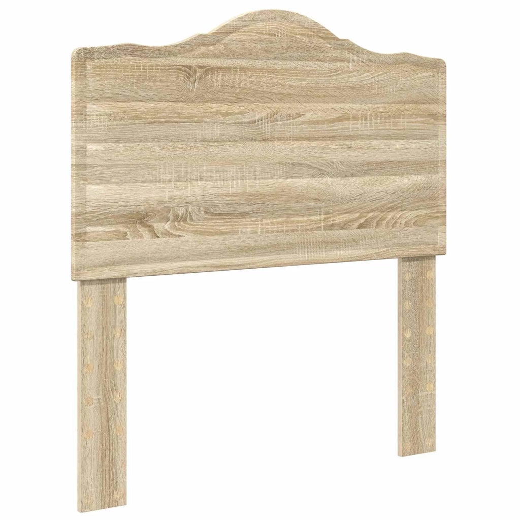 Letto singolo | Letto per adulti | Struttura del letto Rovere Sonoma 90 x 200 cm Legno multistrato