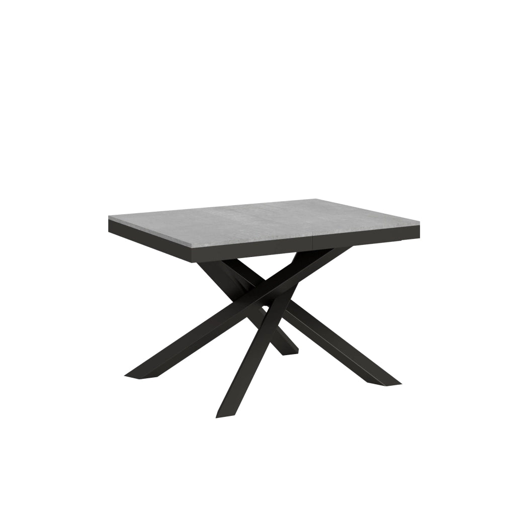 Tavolo Allungabile 120-380x90x77 cm Volantis Evolution Cemento