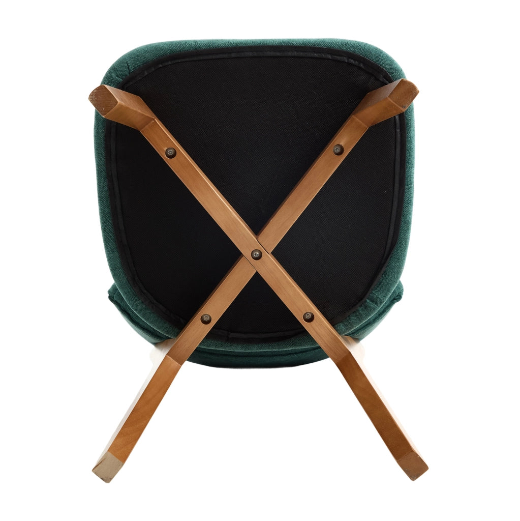 SEDIA da pranzo Set da 2 pezzi 54,5x47x77 cm Legno Verde