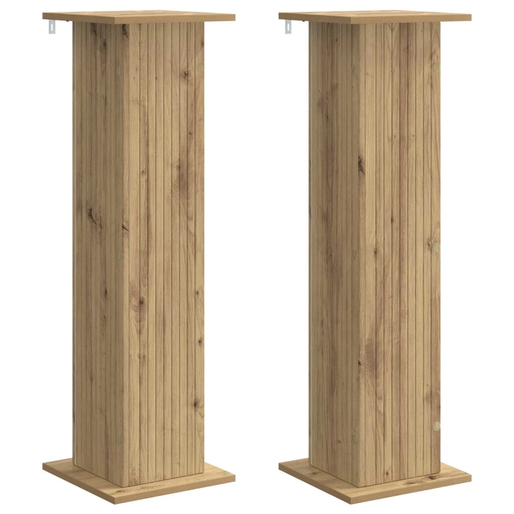 Supporto per piante 2 pz Rovere Artigianale 899761
