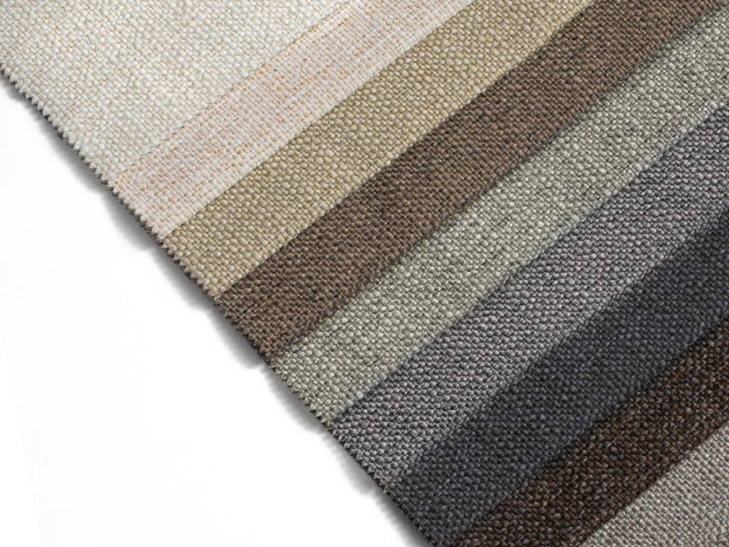 Cosmopolitan Design - Divano "Vienna" 2 posti in tessuto strutturato beige 