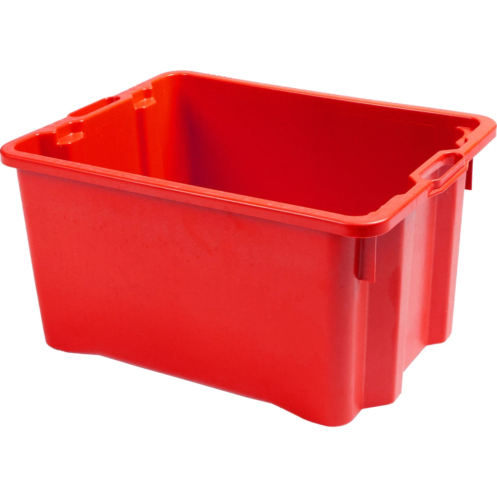 CASSA CHIUSA SOVRAPPONIBILE 65 L ROSSO- 1,0 pz