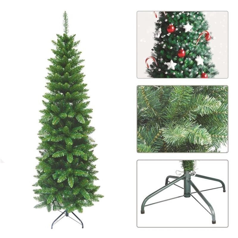 MAURY'S ALBERO DI NATALE EXTRA SLIM 120 CM VERDE