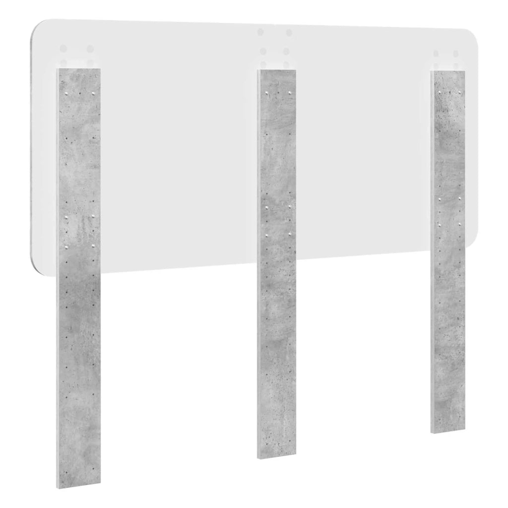 Testiera Grigio cemento Legno ingegnerizzato 887894