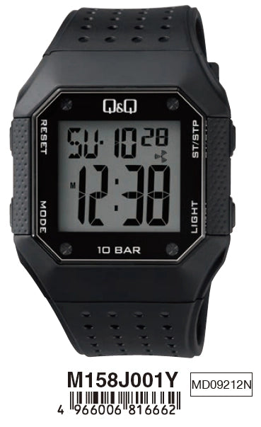 Q&Q Mod. GENT DIGITAL MULTIFUNCTION