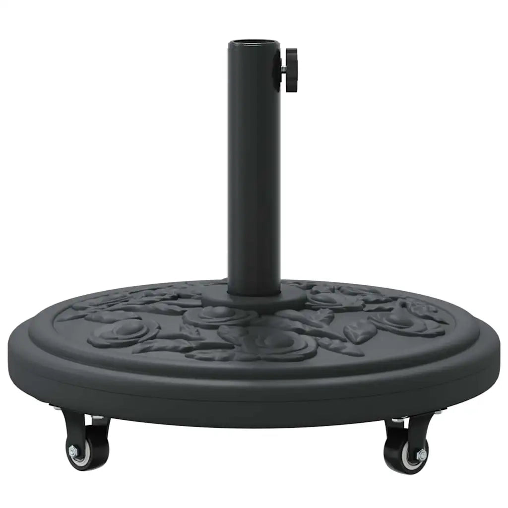 Base per ombrellone Art déco Nero Ø 45 x 39,5 cm Ferro 42002564