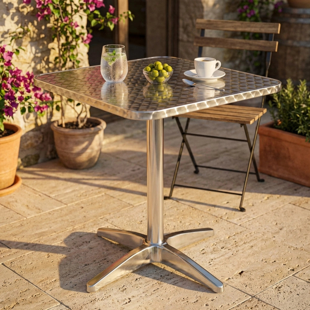 TAVOLO A COLONNA 60 X 60 WATERPROOF