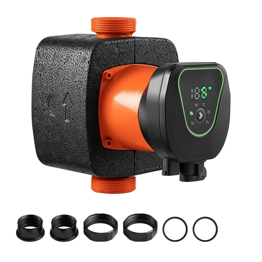 Pompa di Circolazione LPS25-11PA/180 in Ghisa 140W 117 LPM Prevalenza 11m per Impianto Riscaldamento Acqua Calda