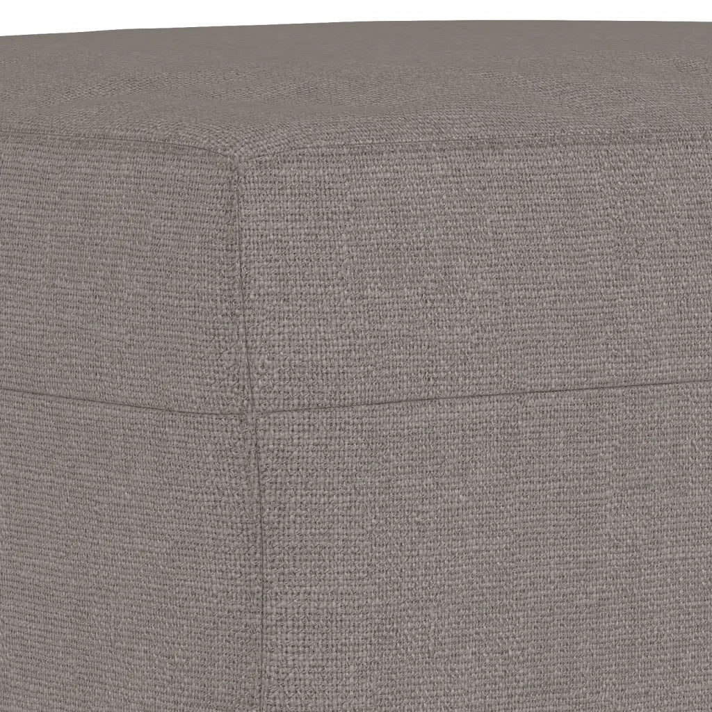 Poggiapiedi Tortora 70x55x41 cm in Tessuto 349354