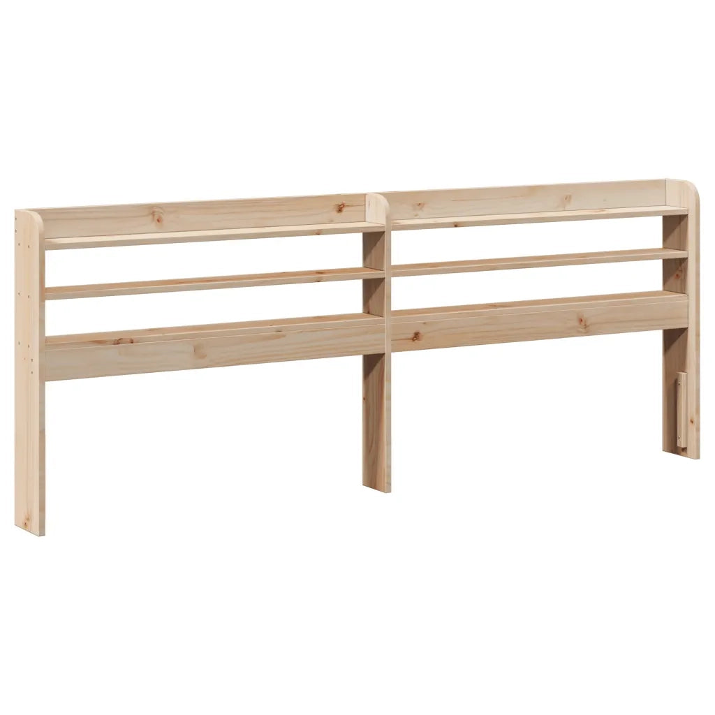 Letto senza Materasso-Struttura Letto 150x200 cm in Legno Massello di Pino 852373