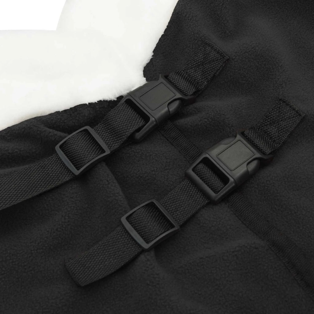 Coperta per Cavalli Nero 105 cm Felpa in pile 42013370