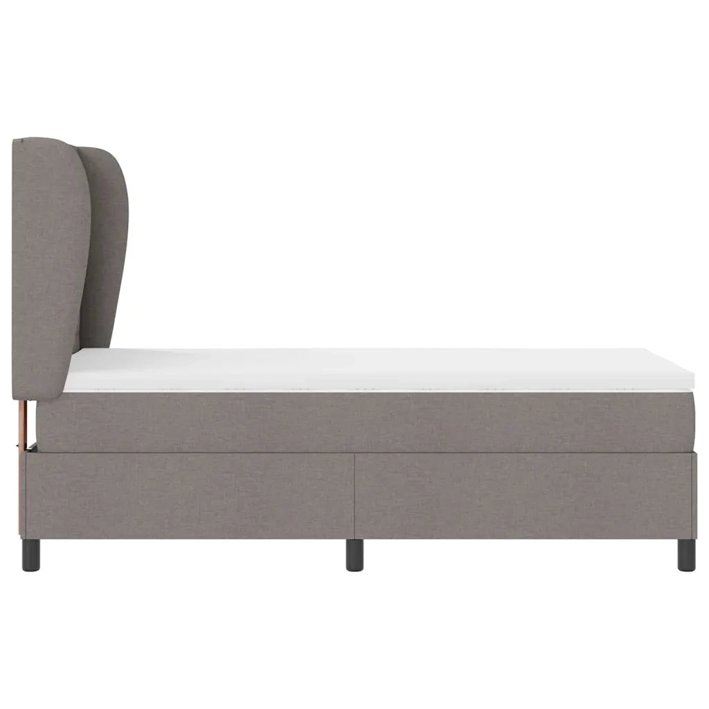 Letto a molle con materasso Talpa 90 x 190 cm Tessuto 3340477