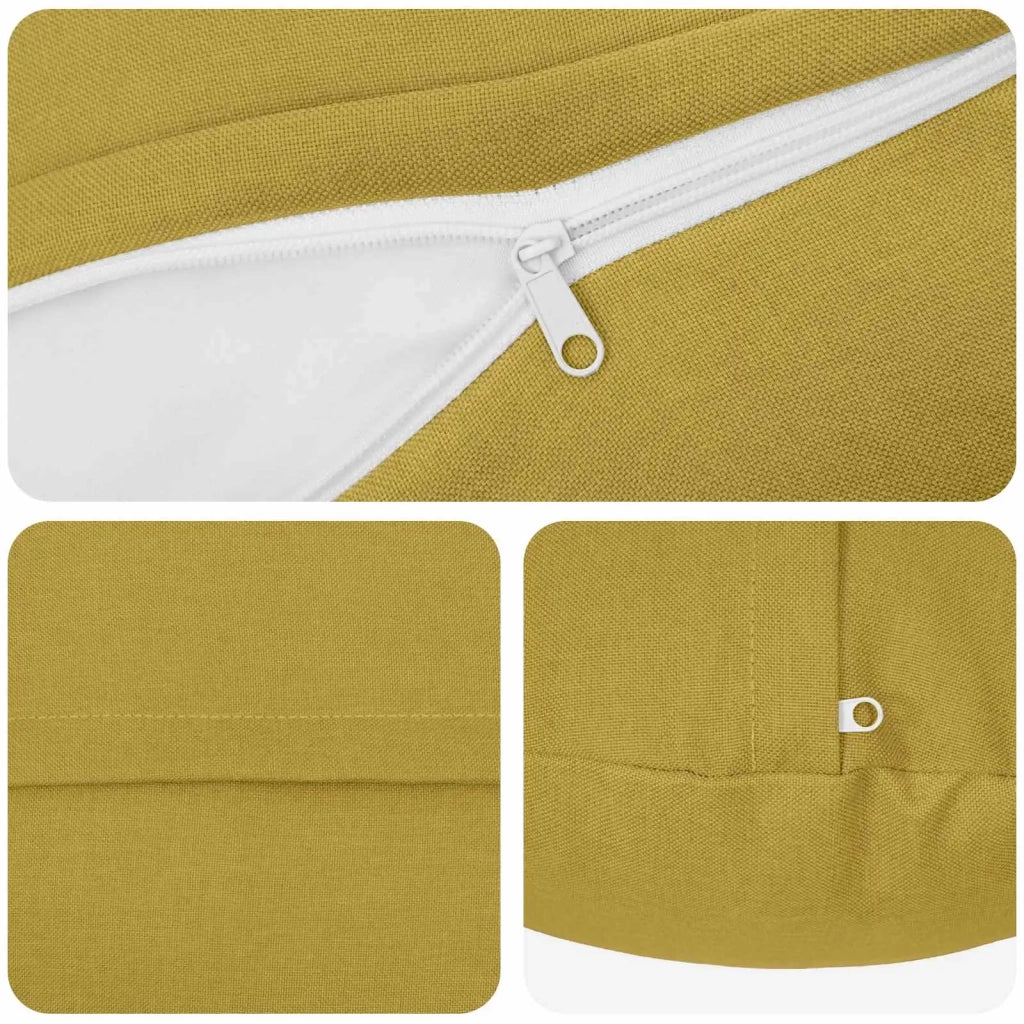 Cuscino con cuscino HEERLEN 6 pz Verde chiaro Tessuto 929652