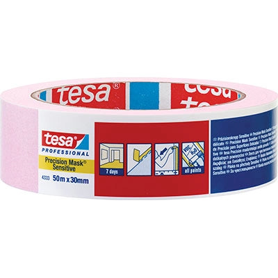 NASTRO CARTA SENSITIVE ROSA 4333 TESA - MM 30 ML 50- 5 pezzi