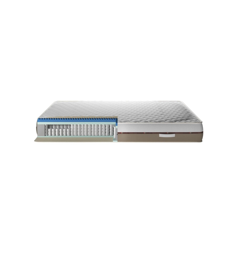 Aster Dream, Materasso in Memory Foam e Molle Insacchettate  (120cm X 190cm X 26cm) | Duzzle