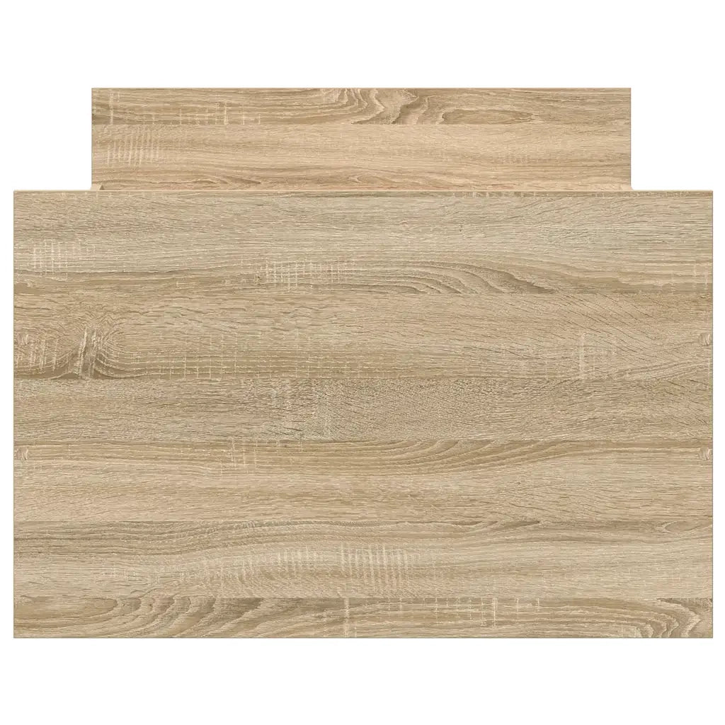 Giroletto con Testiera e Pediera Rovere Sonoma 90x200 cm