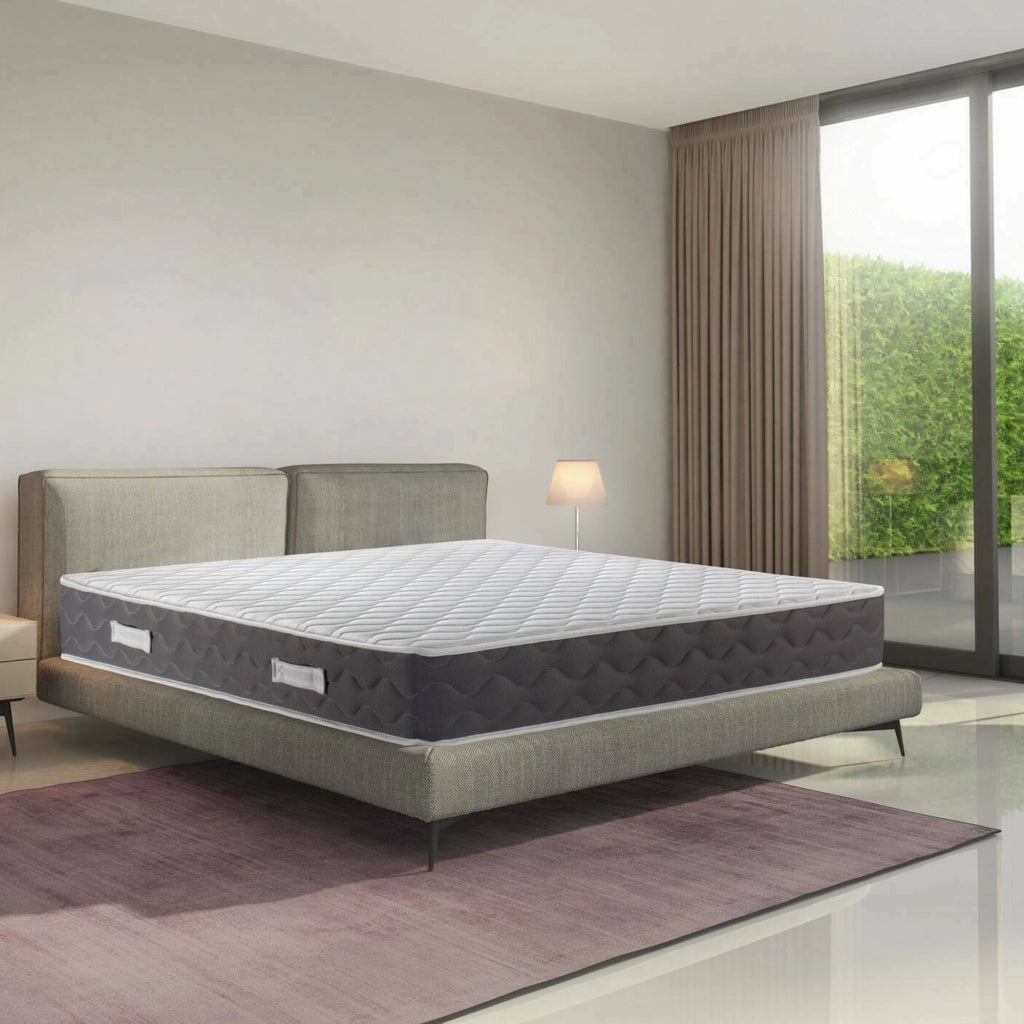 Materasso matrimoniale South, Materasso Memory Foam, Materasso ergonomico, Materasso a molle insacchettate, 100% Made in Italy, 140x200xh28 cm