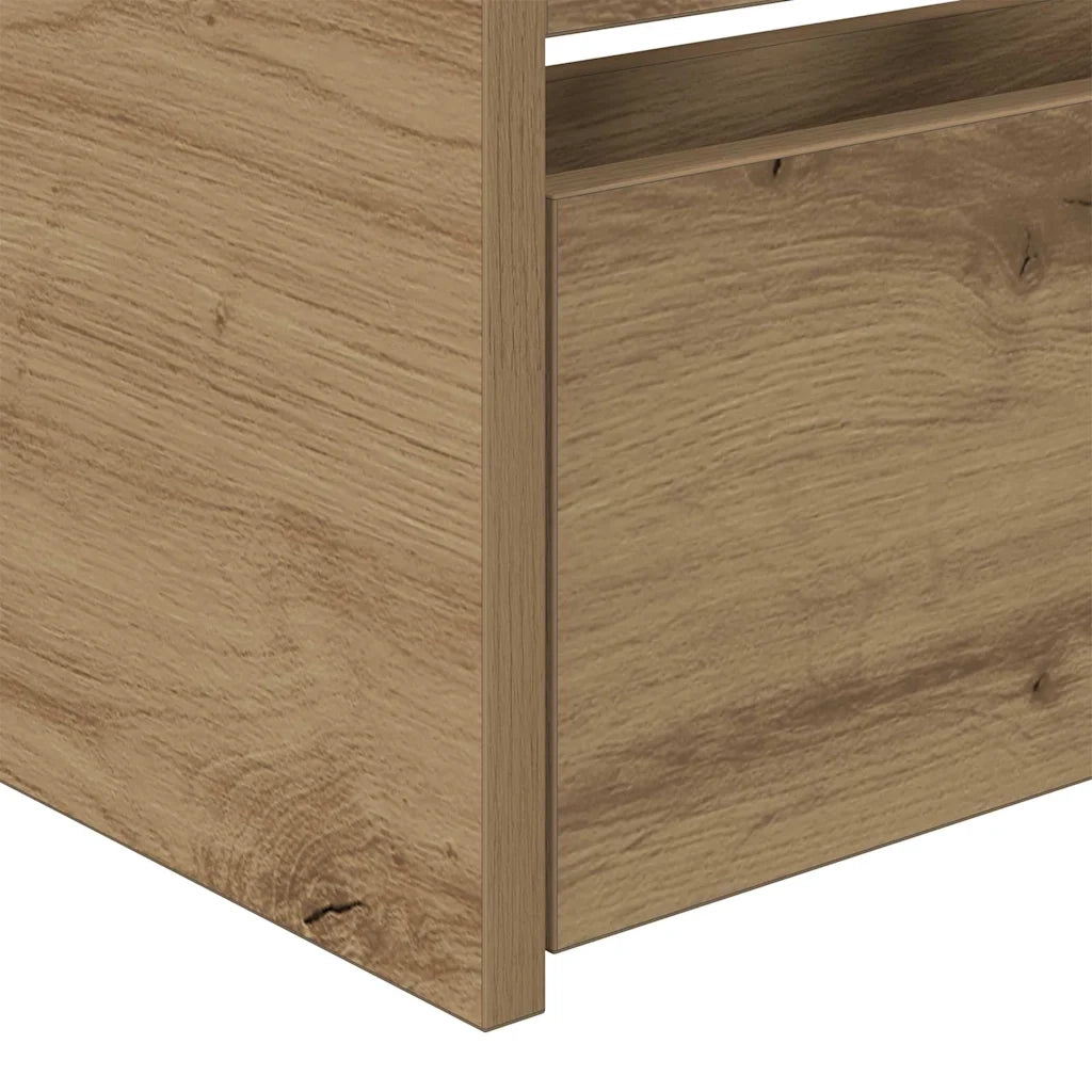 Letto singolo | Letto per adulti | Daybed Rovere artigianale 100 x 200 cm Legno multistrato
