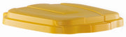 1pz coperchio per pattumiera lt.100 giallo cod:ferx.14723