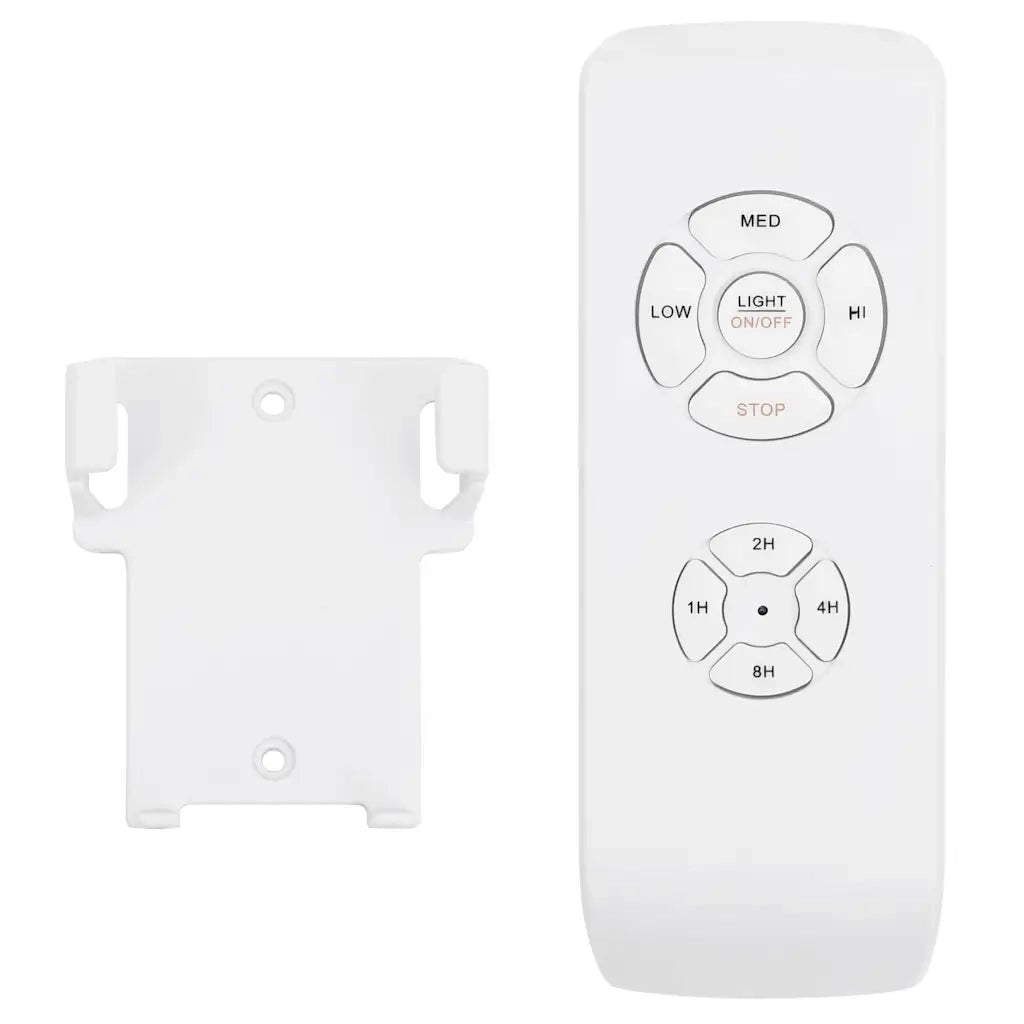 Ventilatore Soffitto con Luce e Telecomando 76 cm Marrone Scuro 51493