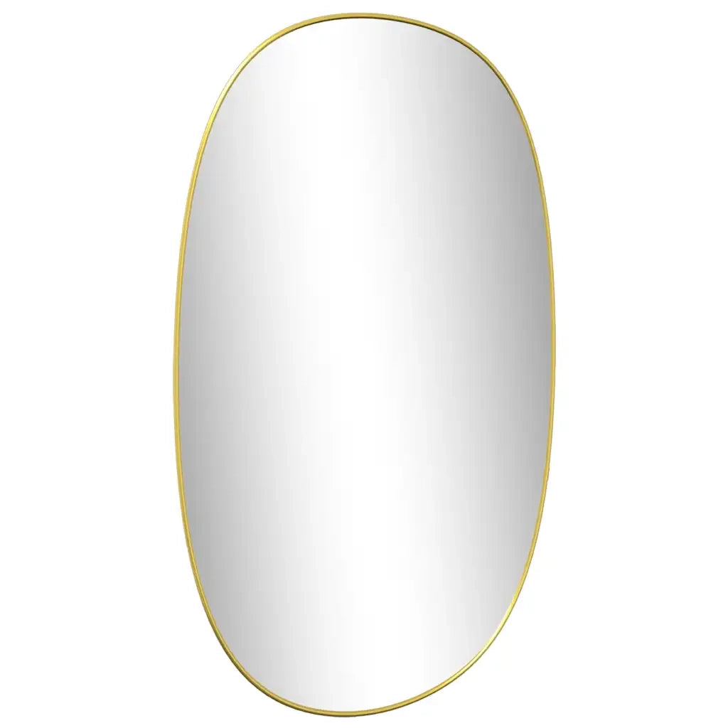 Specchio da Parete Dorato 70x45 cm 348219