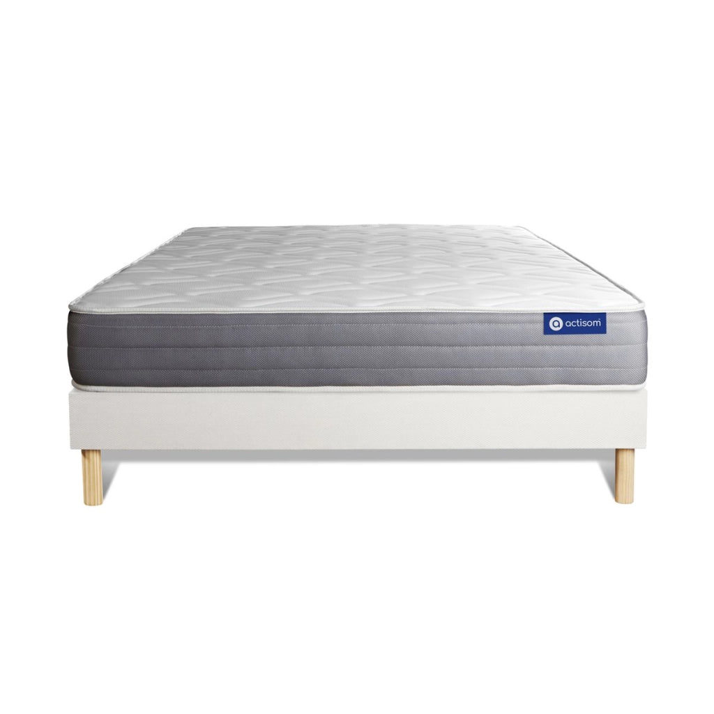 Kit rete e materasso Actiflex dream 120x200cm - Spessore : 22cm - Molle insacchettate e memory foam - Moderatamente rigido