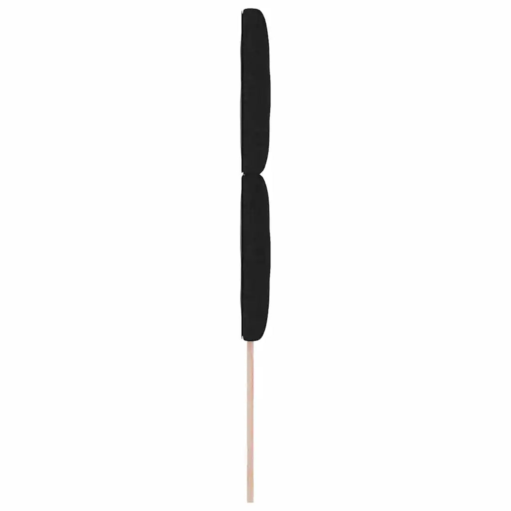 Testiera | Testata Nero 100 cm Tessuto