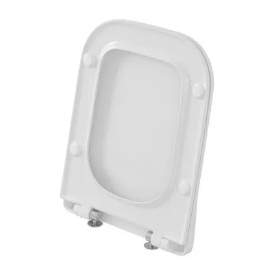 Copriwater compatibile Metropolitan bianco modello slim con chiusura rallentata