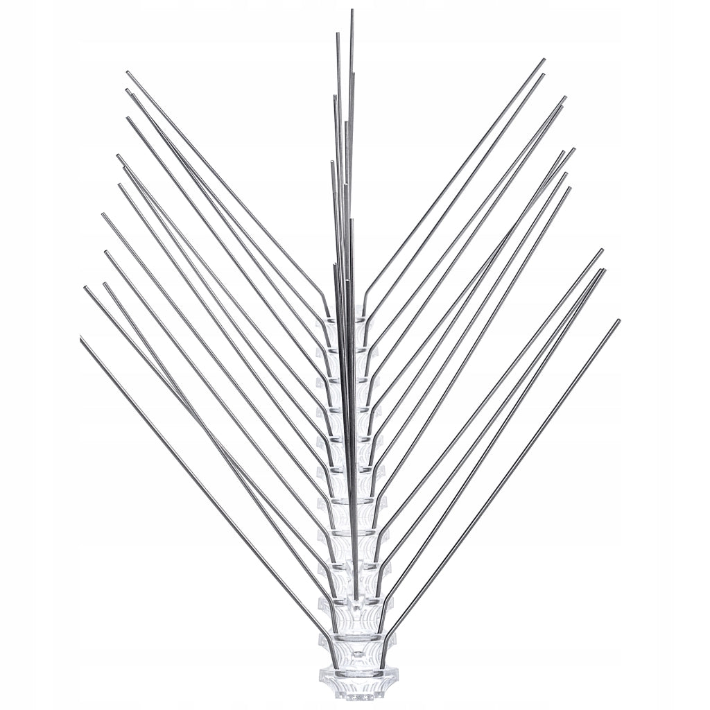 KADAX Punte anti-piccioni in acciaio inox, 20 cm, dense e resistenti, 9 pezzi, 3M