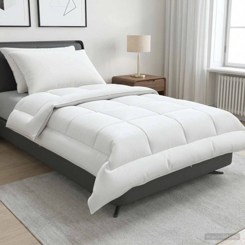 Set di piumone e cuscini 3 pcs 140x220 cm Estate 140 GSM Lana 3441211