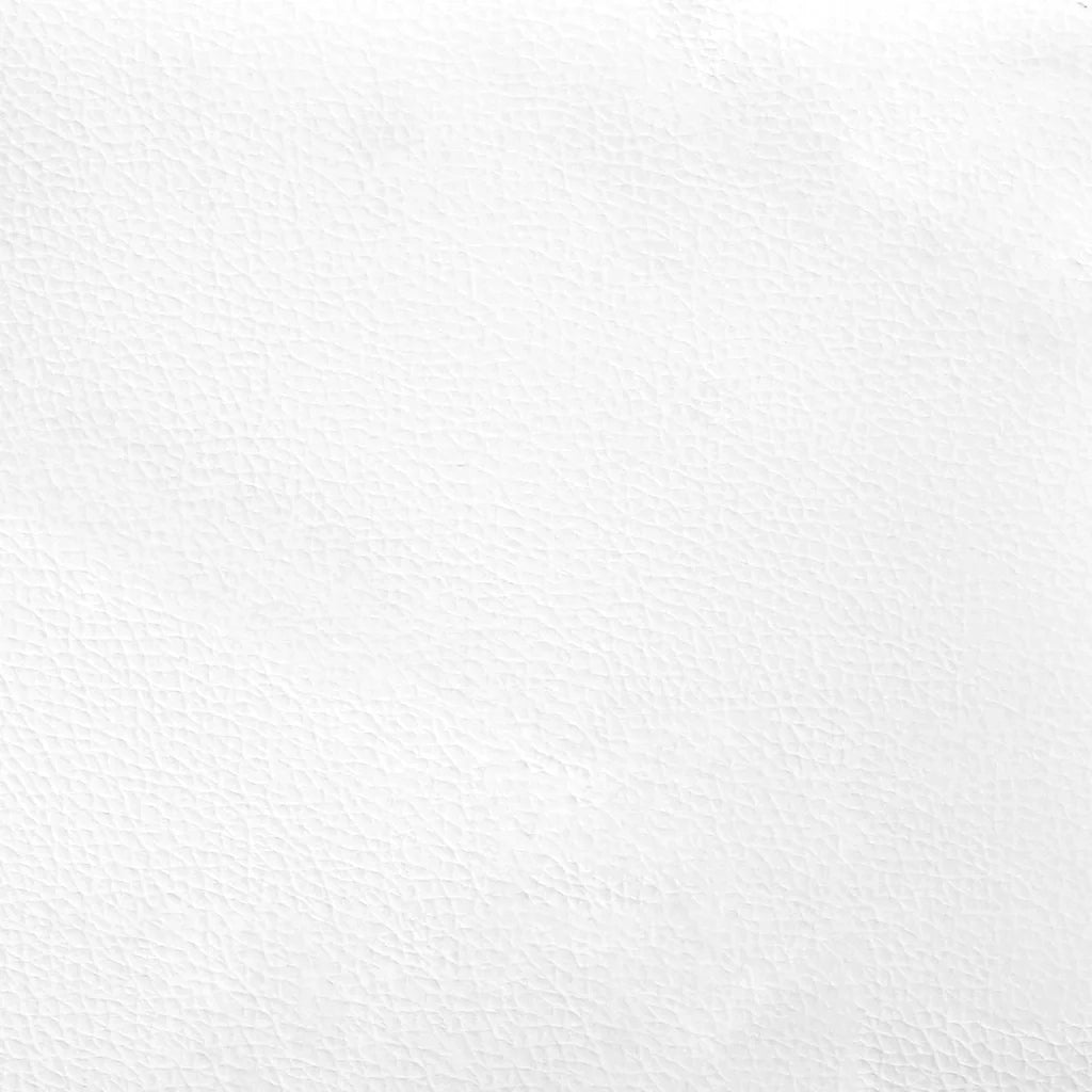 Giroletto-Struttura Letto Dover Bianco 100x200 cm in Similpelle