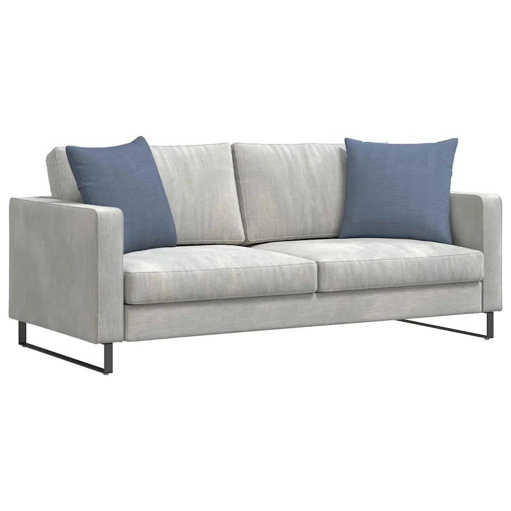 Cuscini da Divano 2 pcs Blu 50 x 50 cm Tessuto in Cords 42013992