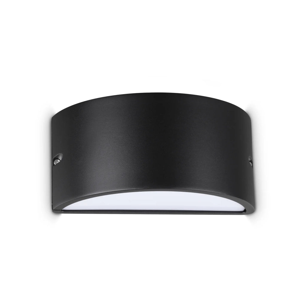 Plafoniera REX-2 E27 Finitura Nera IP44 Ideal Lux