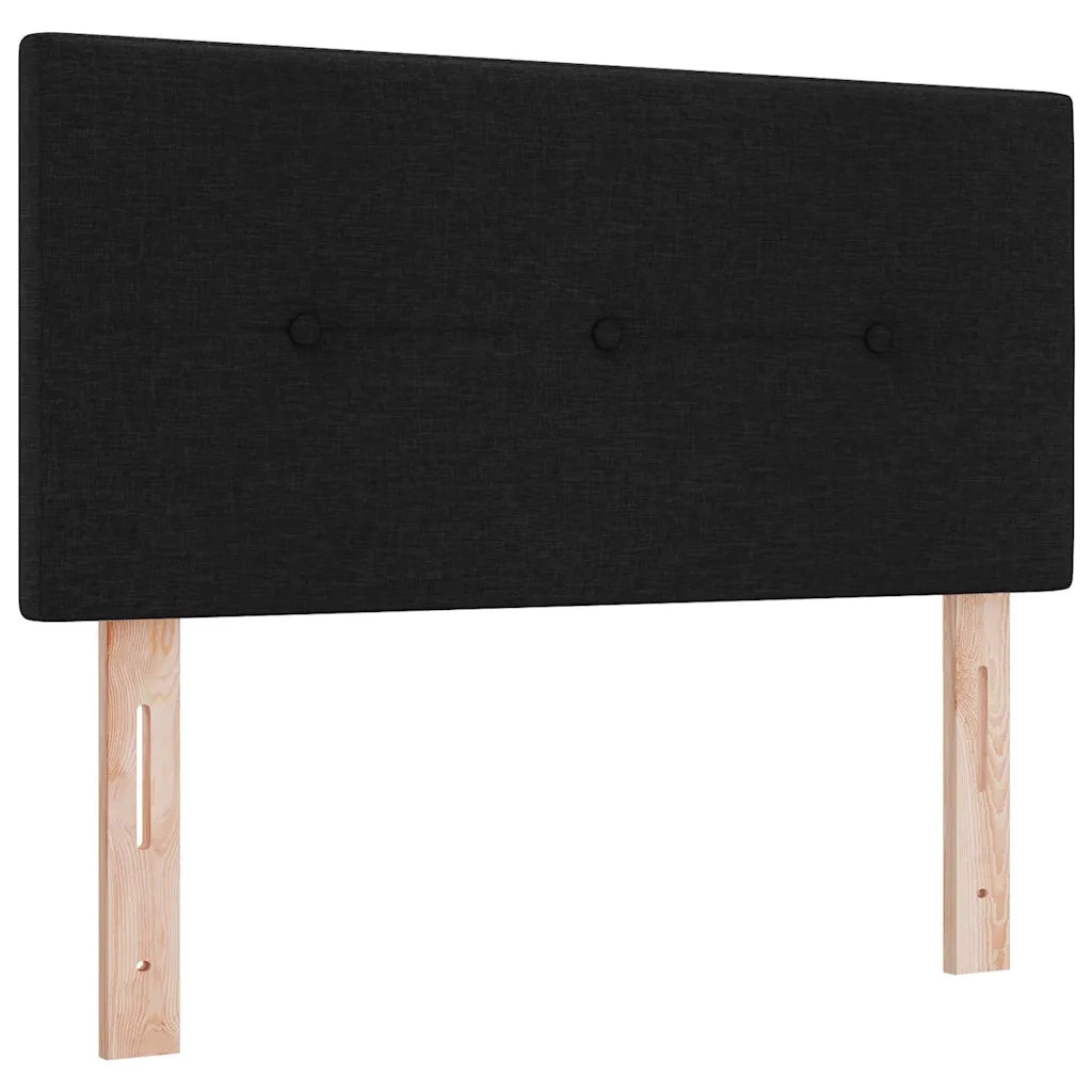 Testiera-Testata-Testiera Decorativa Nero 90 cm Tessuto