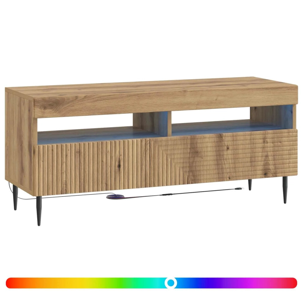 Mobile TV LED HAARLEM 100 x 35 x 43 cm Rovere Artigianale 896994
