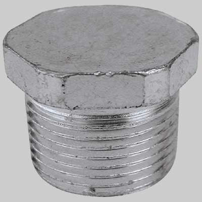 TAPPO MASCHIO ESAGONALE ACCIAIO  3/4     MADE IN ITALY