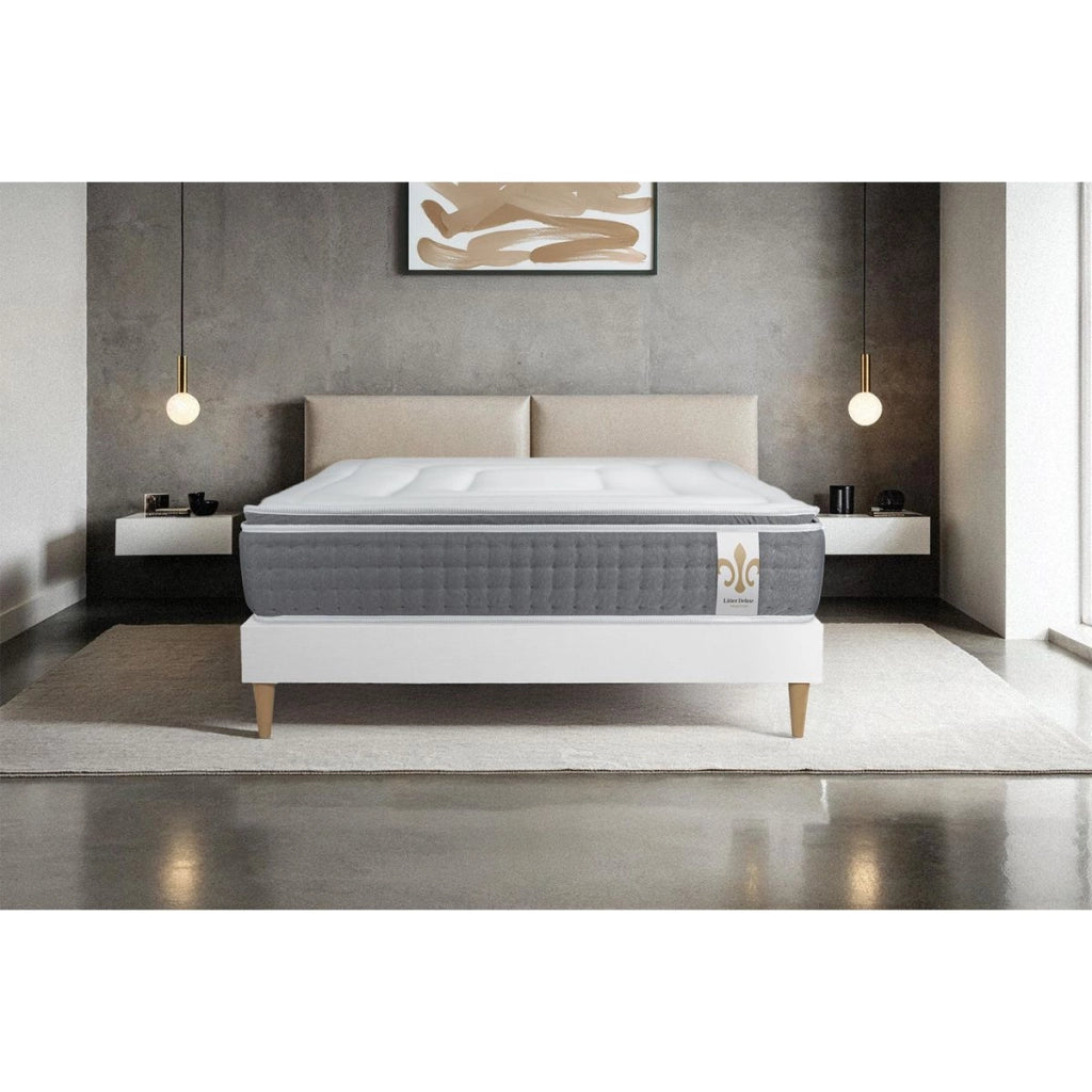 Materasso 90x200cm Molle insacchettate e Memory foam - Vingt-Six PLUS